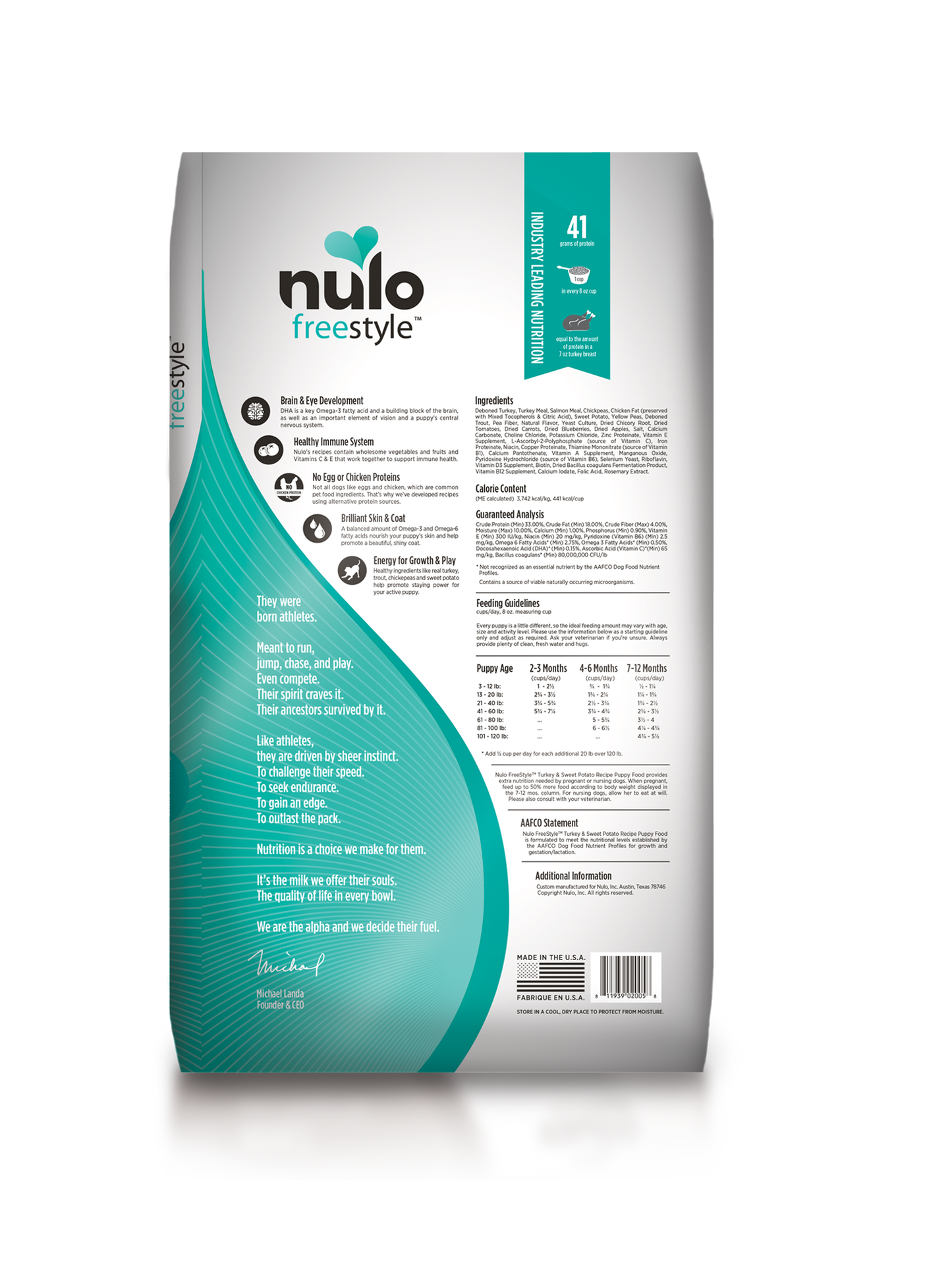 NULO PUPPY TURKEY SWTPOT 24#