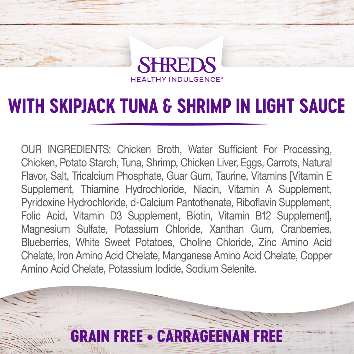 WELLNESS HLTHY INDUL SHRD TUNA
