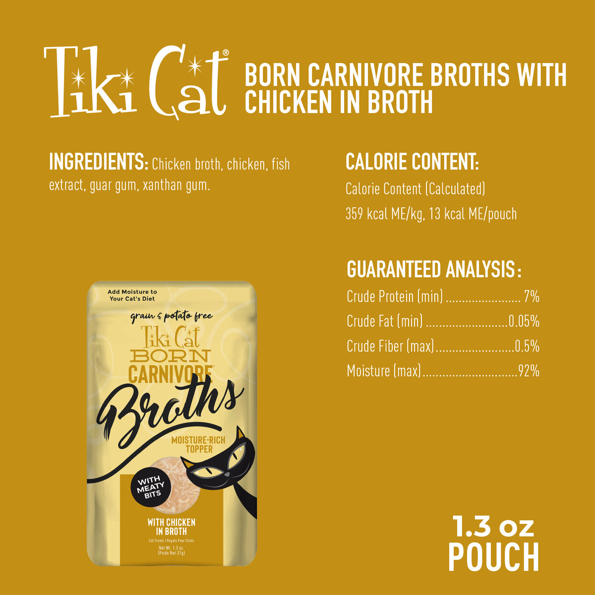 TIKI CAT BROTH CH 1.3Z