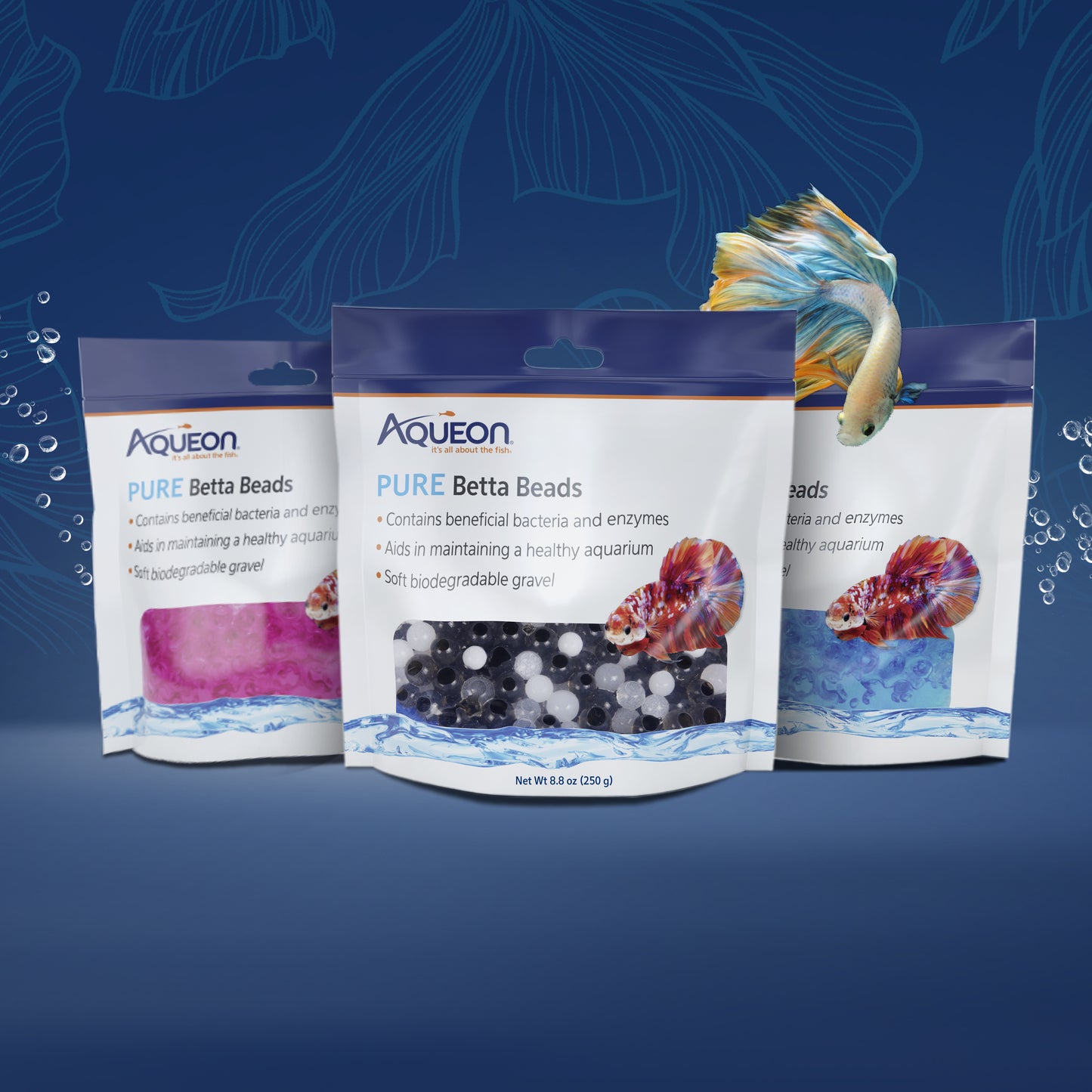 AQE COND BETTA BEADS BL