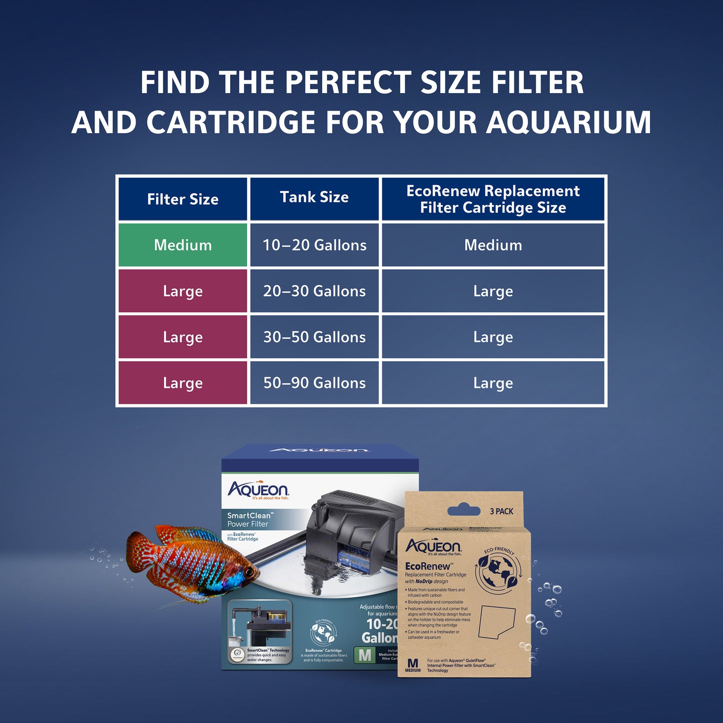 AQE FILTER ST PWR 10-20G
