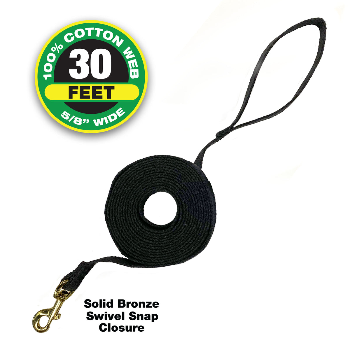 FP LEAD COTTON BK 5/8X30