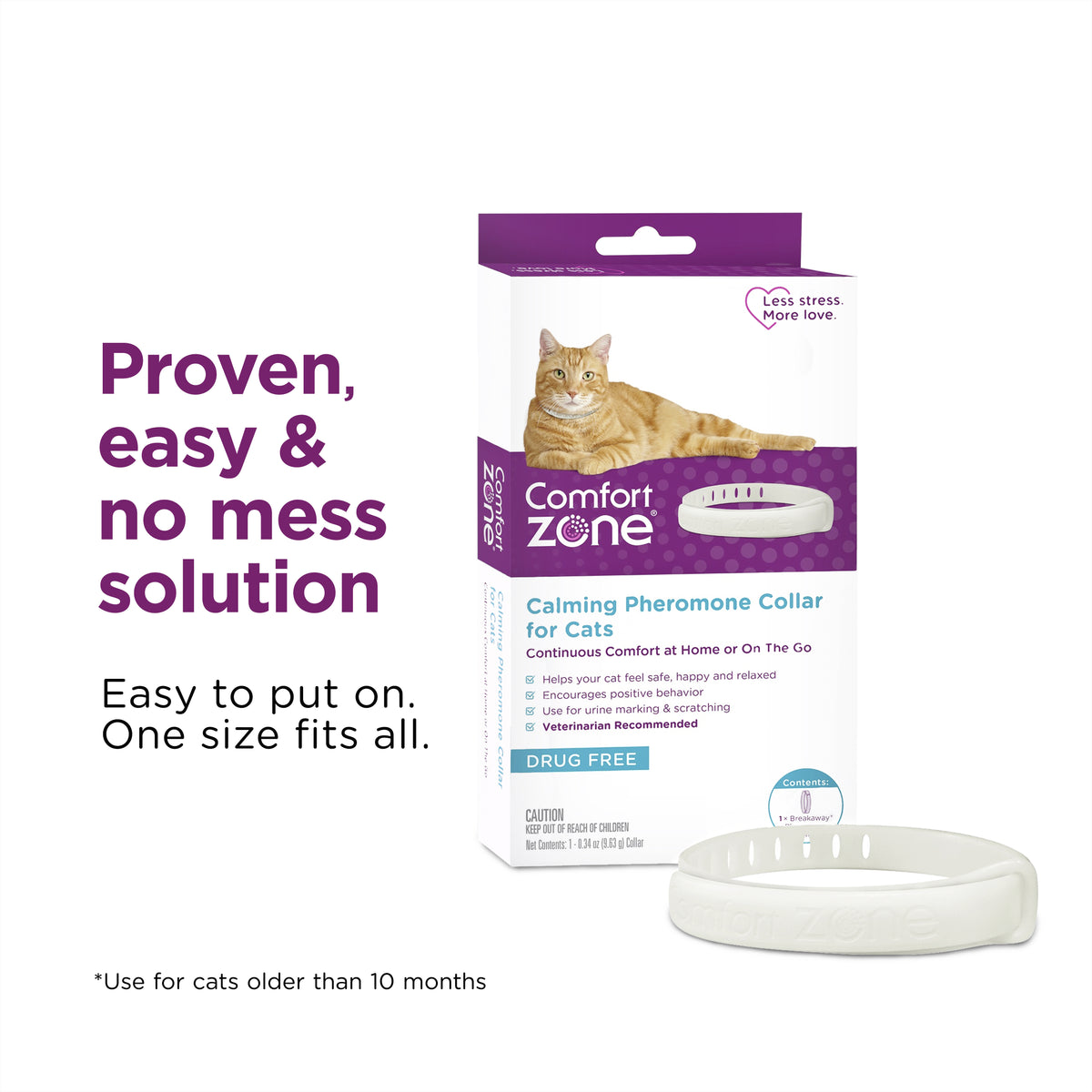 COMFORT ZONE CALM CLLR CATS