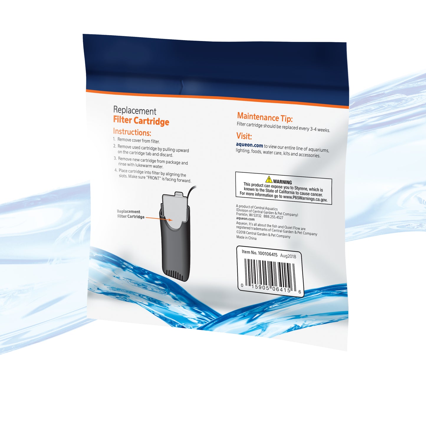AQE CARTRIDGE Q-FLOW E XS 3PK