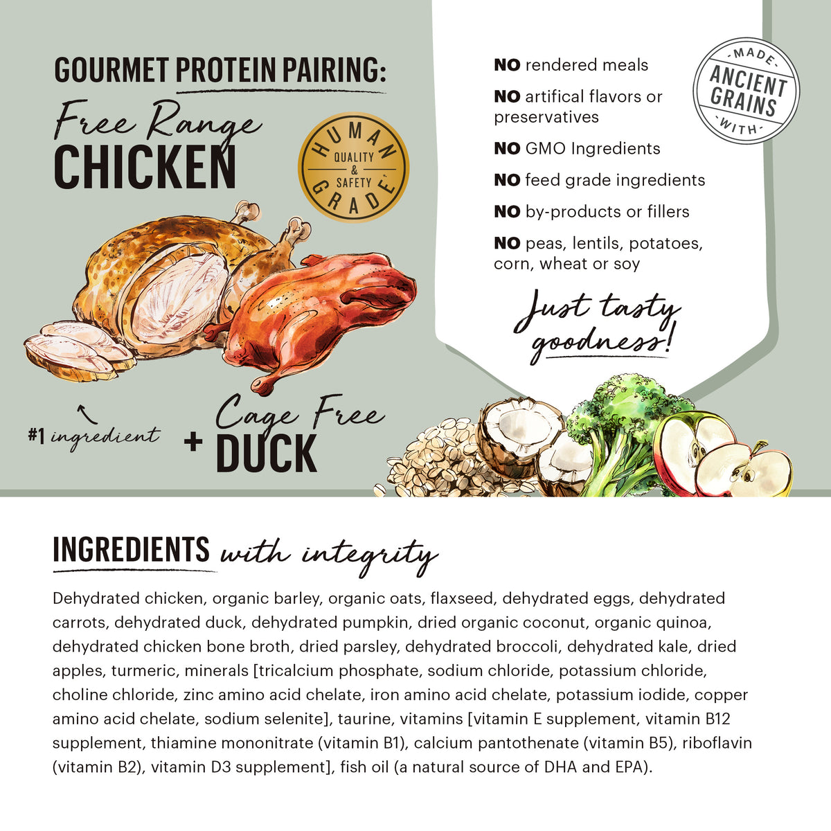 HK GOURMET GRN CH/DUCK 10#