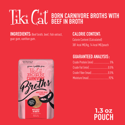 TIKI CAT BROTH BEEF 1.3Z