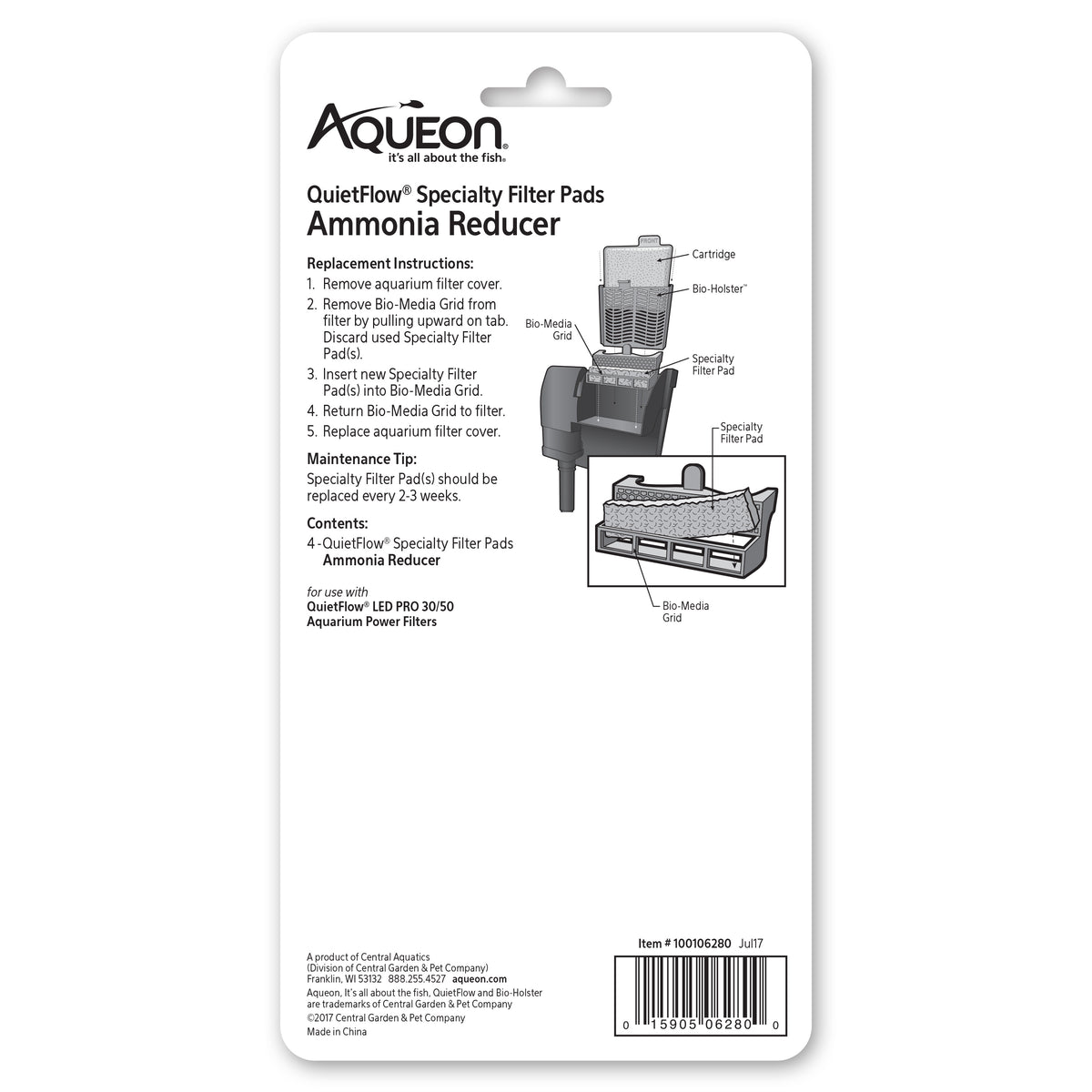 AQUEON REPLACEMENT PAD AMMO QF
