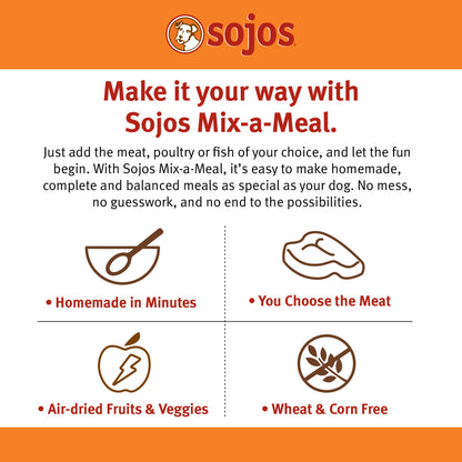 SOJOS FD MIX ML GF FRT/VEG 8#