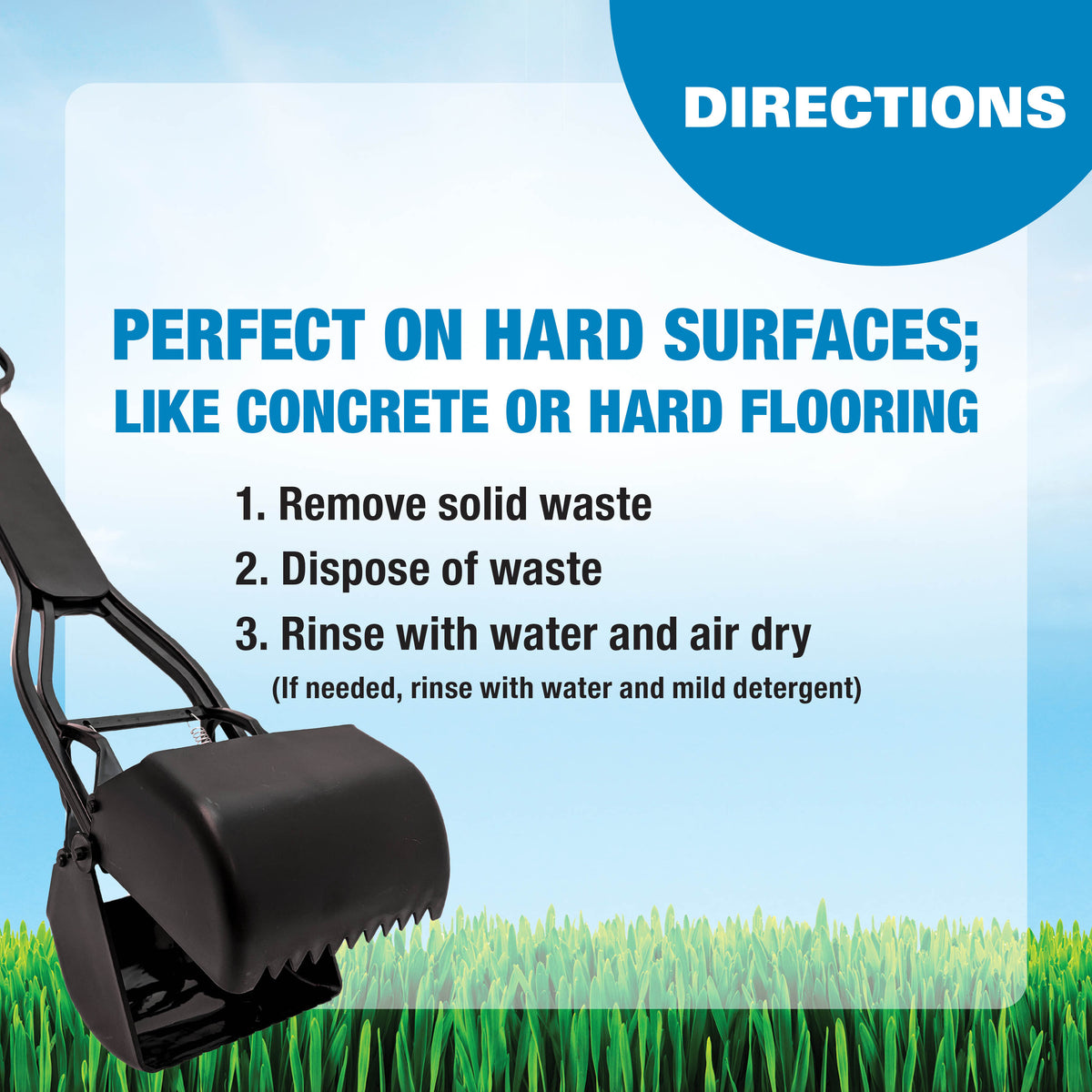 FOU POOP SCOOPER SPRING PLAIN