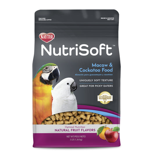 KAYTEE FOOD NUTRISFT MACAW 3#