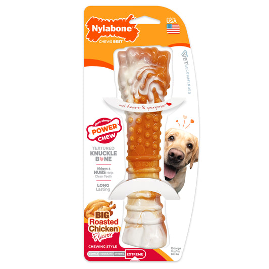 NYLABONE POWER CHW CH BONE XL