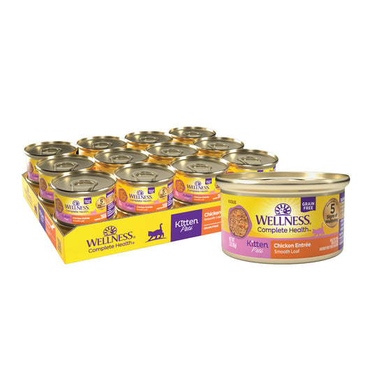 WELLNESS KITTEN 3 OZ CN