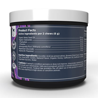 NULO CALMING CHEW SUPP 9.5Z