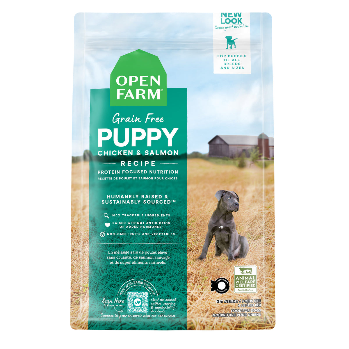 OPEN FARM GF PUPPY 4#
