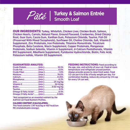 WELLNESS  CAT TURK/SAL 12.5OZ