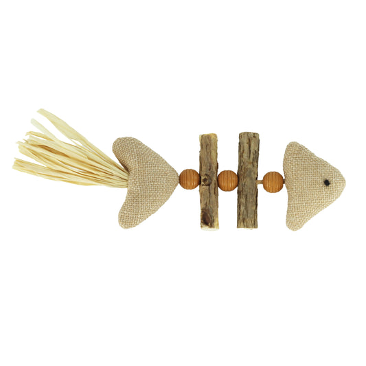 TURBO DANGLE FISH BROWN