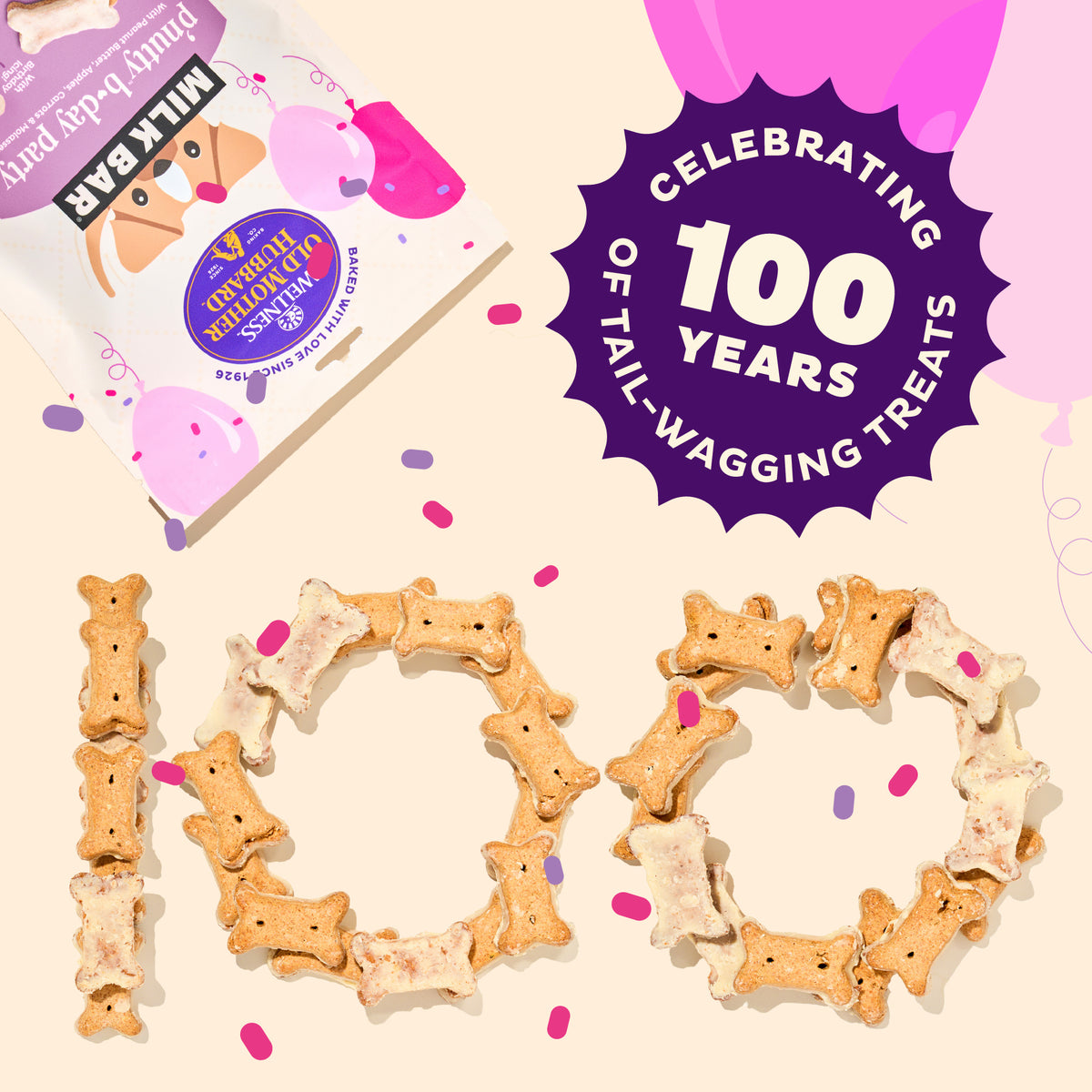 WELLNESS BDAY MILK BAR PB S 10