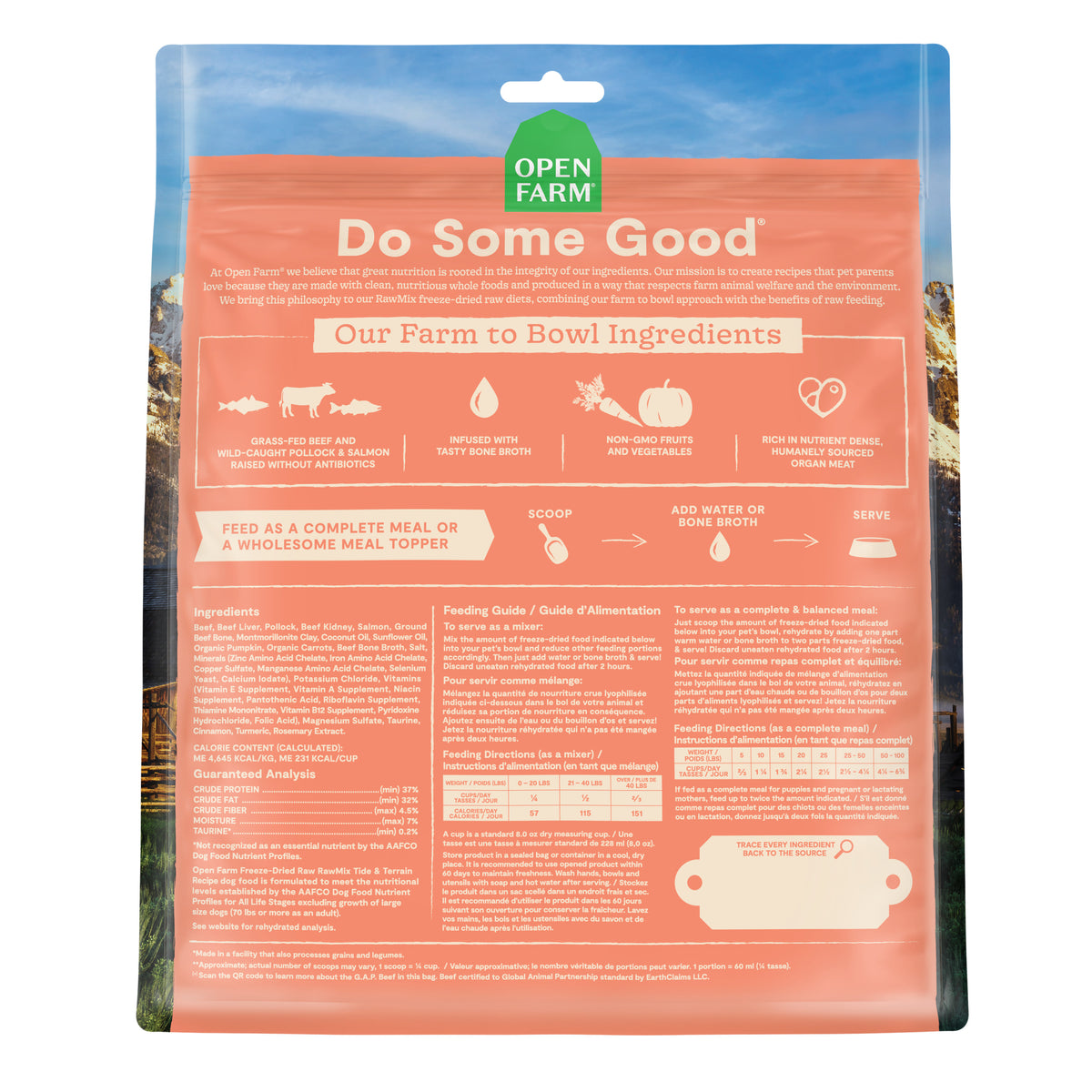 OPEN FARM RAWMIX MRSL TIDE