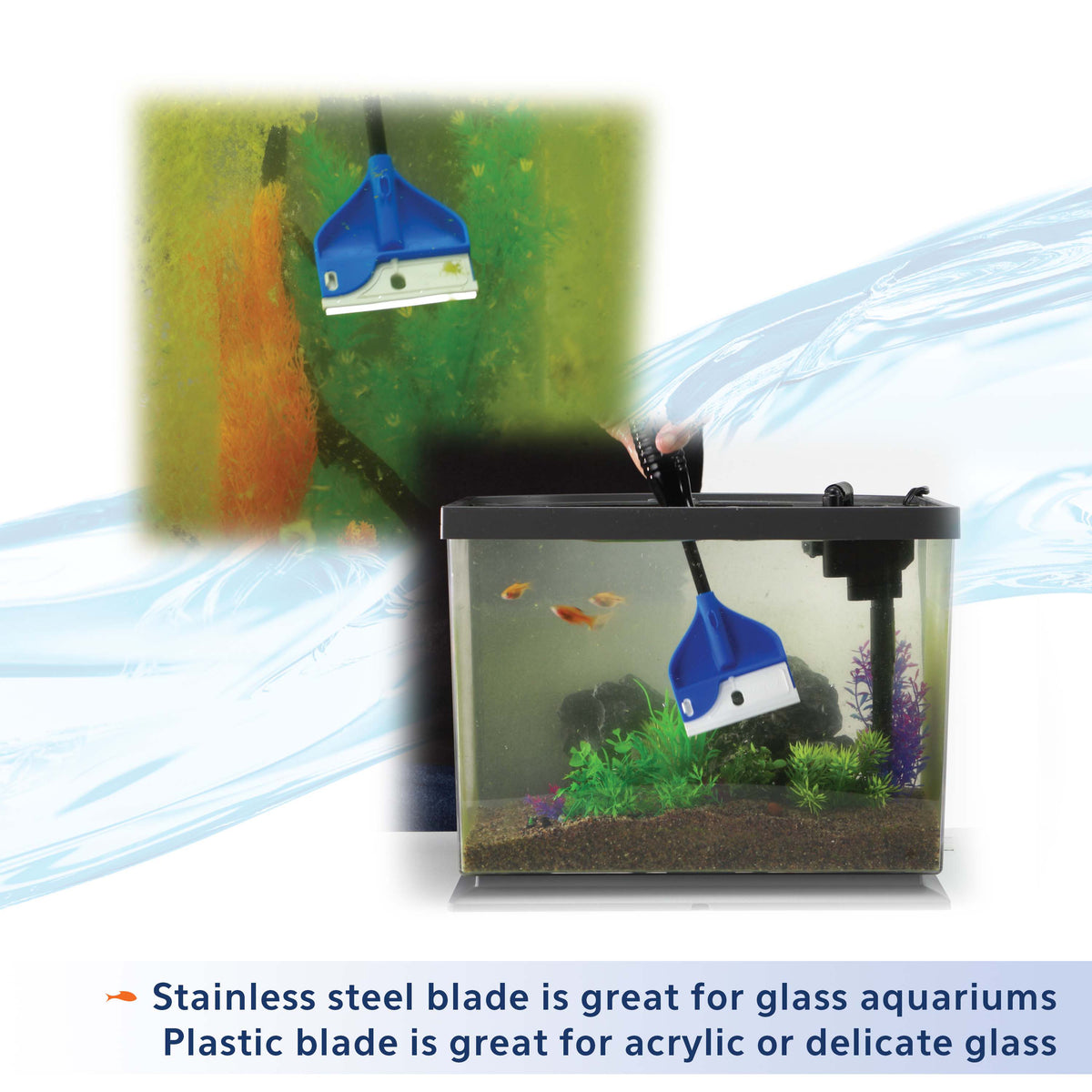 AQE PROSCRAPER ALGAE SHORT