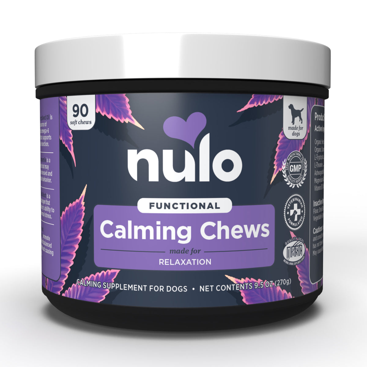 NULO CALMING CHEW SUPP 9.5Z