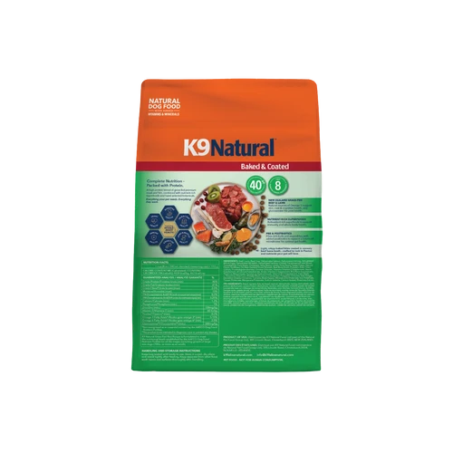 K9 NAT GF BAKED GRASS FED RED