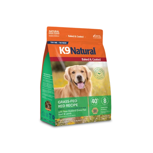 K9 NAT GF BAKED GRASS FED RED