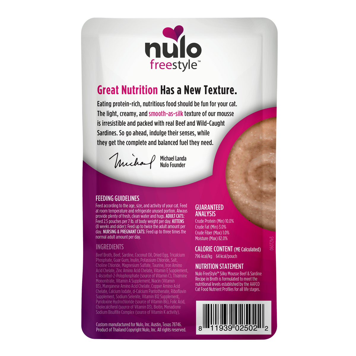 NULO FREESTYLE SILKY MOUSSE BF