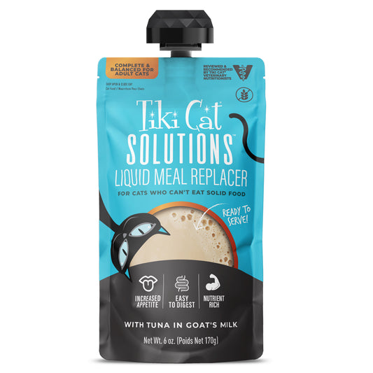 TIKI PET MEAL REPLMNT TUNA 6Z