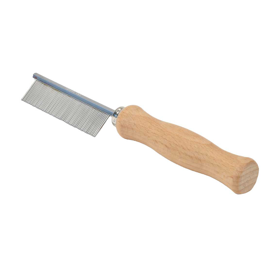 SAFARI WOOD HANDLE FLEA COMB