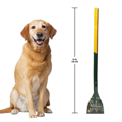FOUR PAWS POOP SCPR RAKE METAL