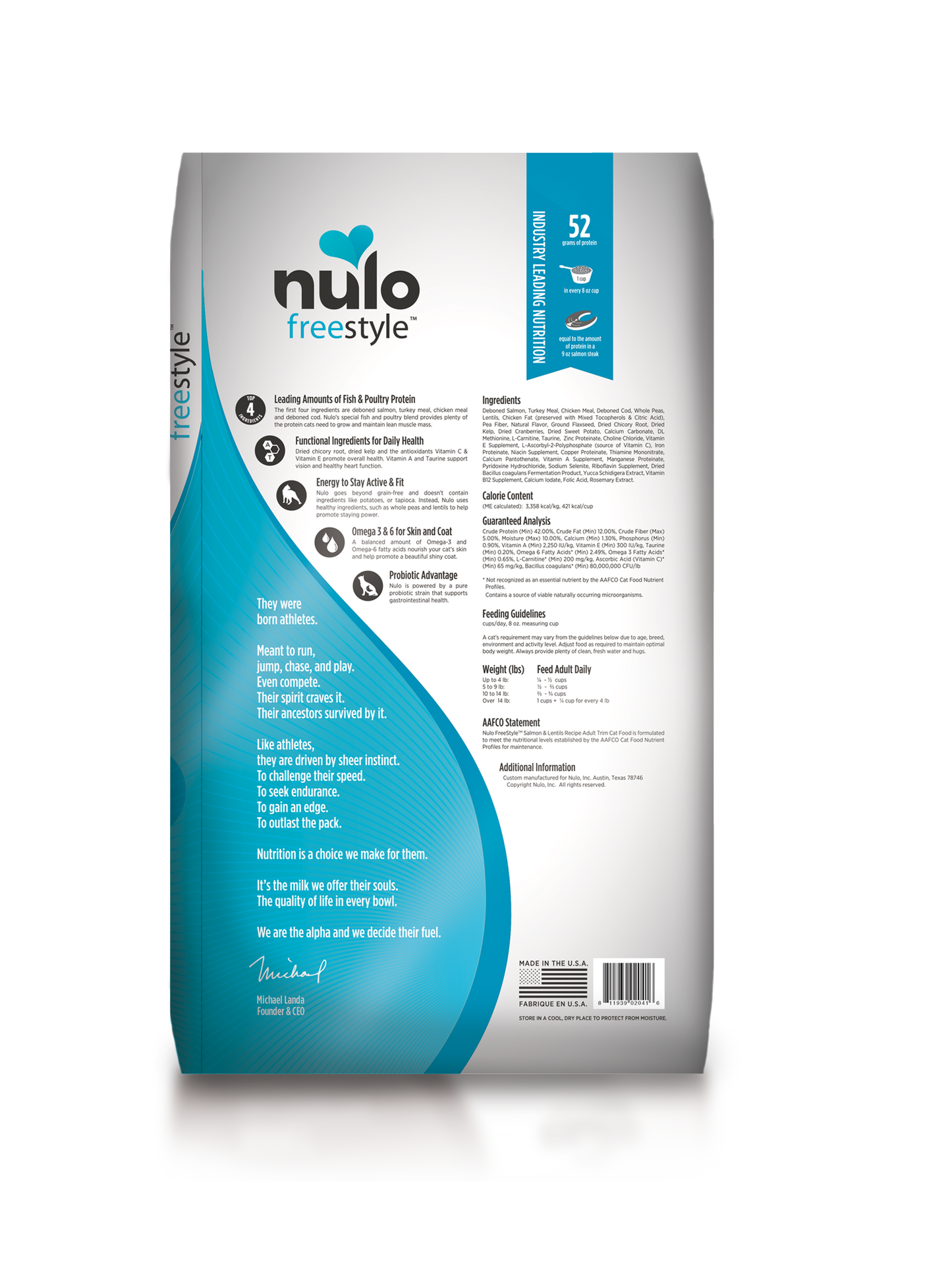 NULO GF CAT ADULT TRIM SLM 12#