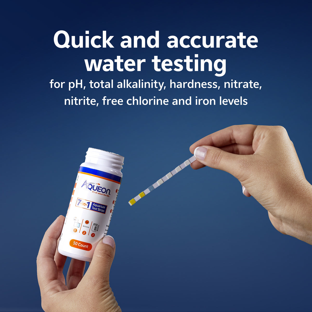 AQE TEST STRIP 7IN1 50CT