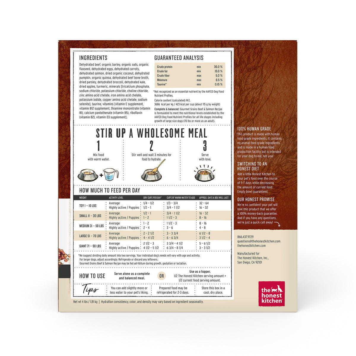 HK GOURMET GRAIN BF SALM 4#