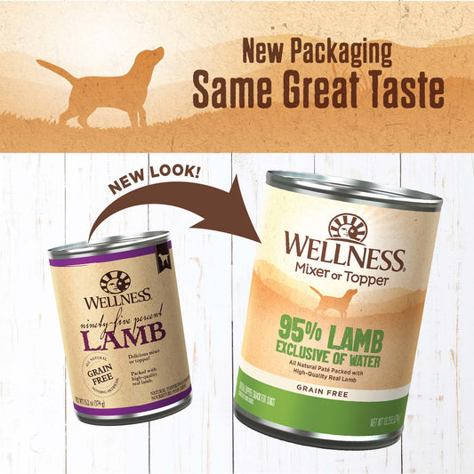 WELLNESS 95% LAMB 13.2oz