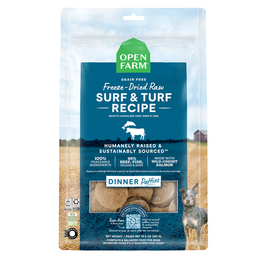 OPEN FARM FD SURF TURF PATS
