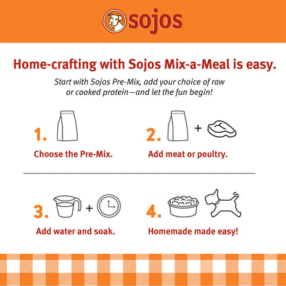 SOJOS FD MIX ML GF FRT/VEG 8#
