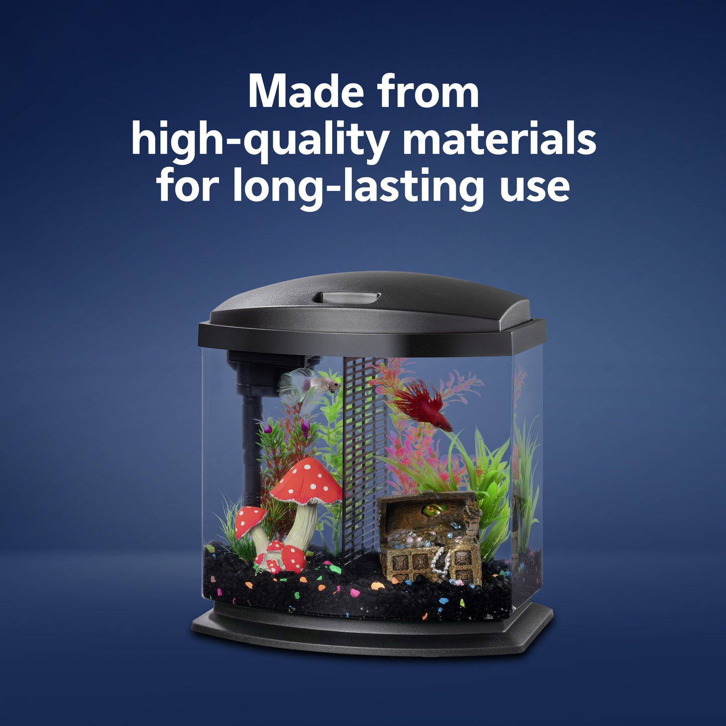 AQE KIT BETTA BOW LED BLK 2.5G