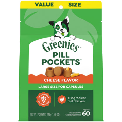 GREENIES PP CHZ CAPS 15.8Z