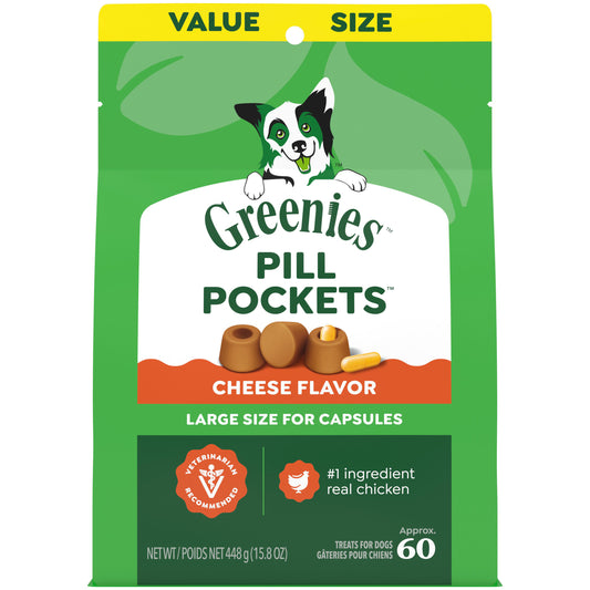 GREENIES PP CHZ CAPS 15.8Z