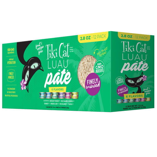 TIKI CAT LUAU PATE VARIETY PK