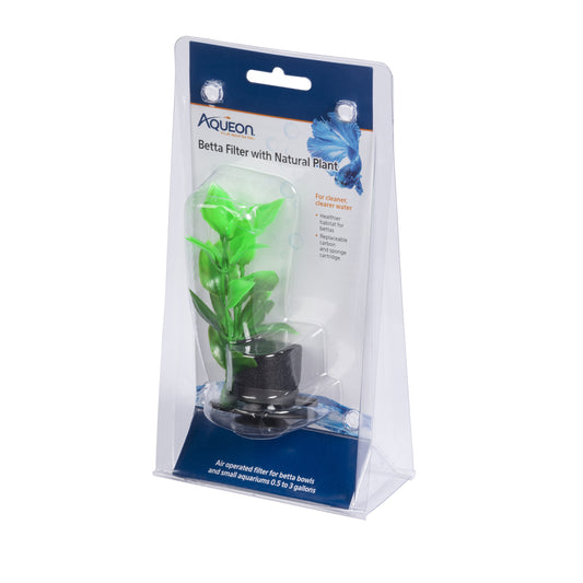 AQE FILTER BETTA W/NAT PLANT