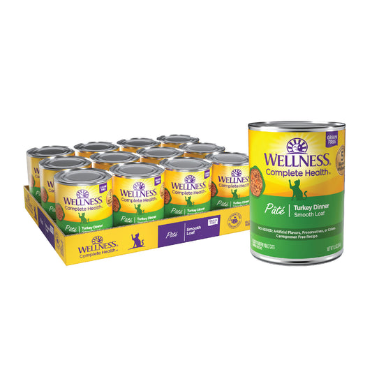 WELLNESS TURKEY 12.5 OZ CAT
