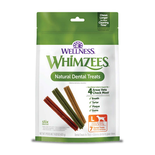 WHIMZEE STIX LG DENTAL CHEW