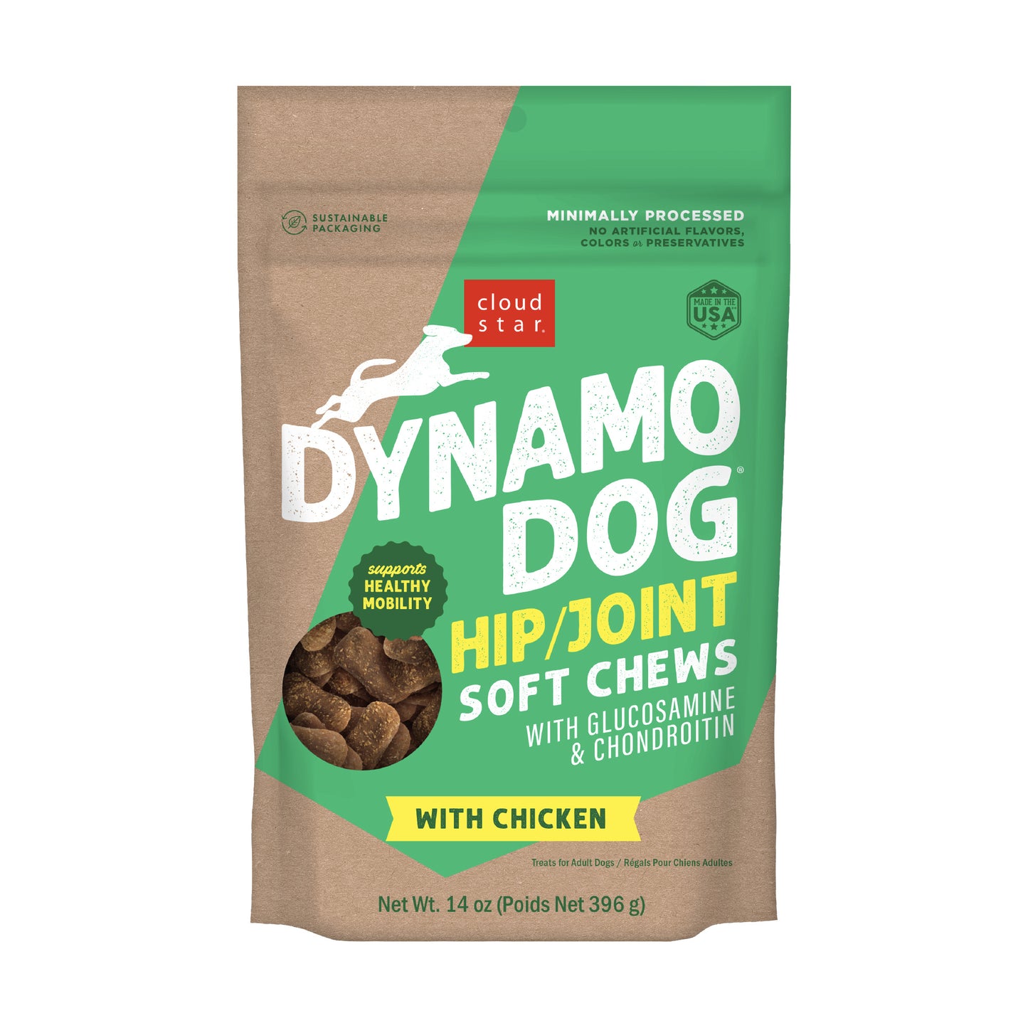 CLD STR DYN DOG HP/JNT CHX 14Z