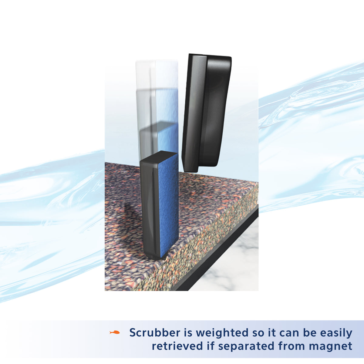 AQE CLEANER ALGAE MAGNET L