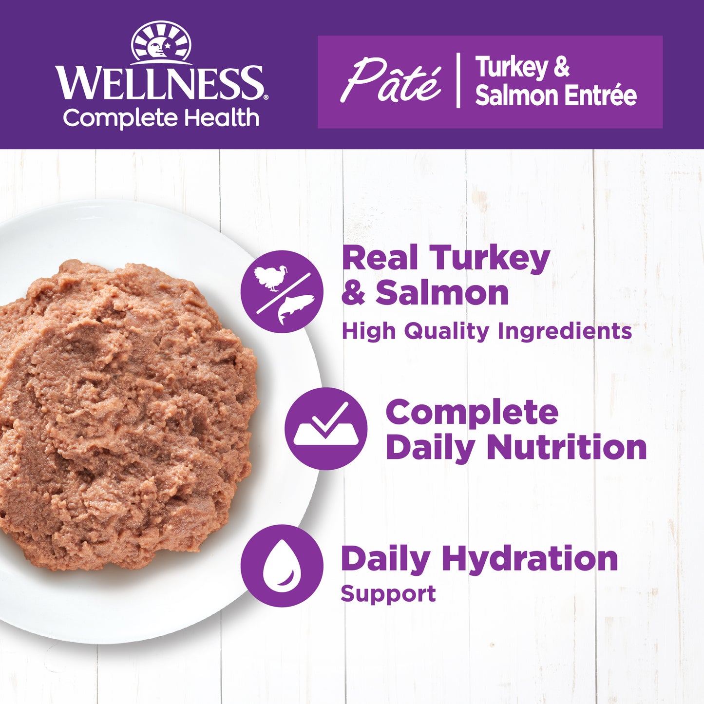 WELLNESS  CAT TURK/SAL 12.5OZ
