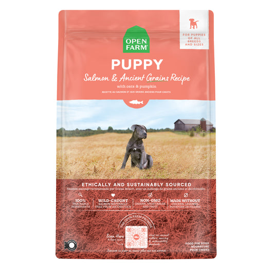 OPEN FARM ANCT GRNS PUP SMN 4#