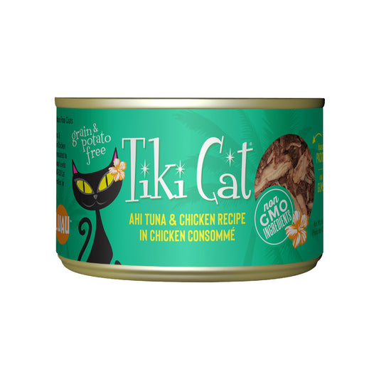 TIKI CAT GF AHI TUNA & CH 6Z