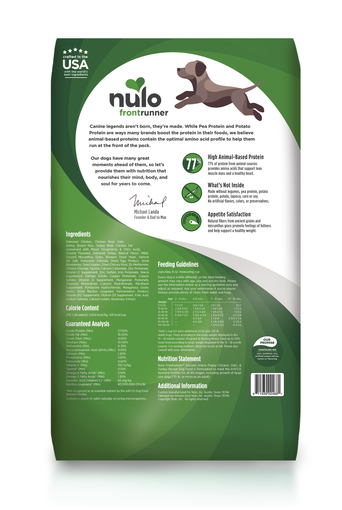 NULO FRONTRUNNER PUPPY 23#