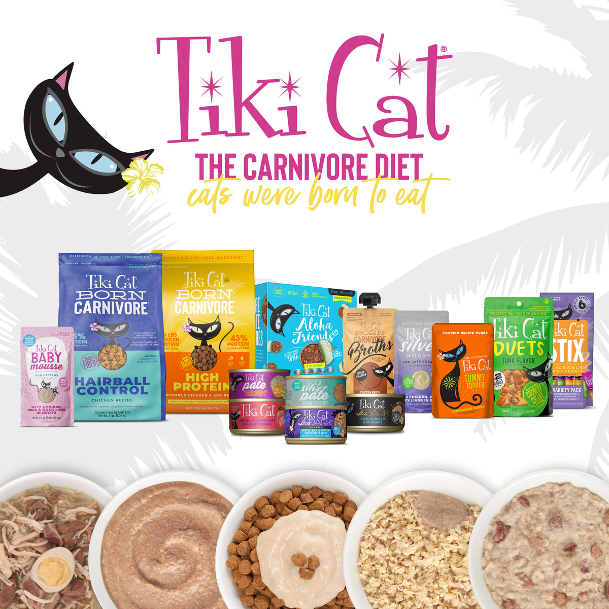 TIKI PET LUAU LEAN CH CUK 2.8Z